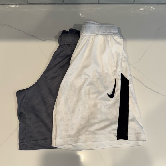 Nike Other - Nike White and Gray Athletic Shorts